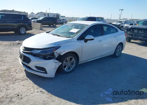 2018 Chevrolet Cruze Lt Auto из США, поврежденный, VIN 1G1BE5SM6J7165334